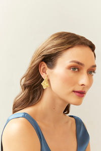 Mini Gingko Earrings