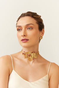 Studio Metallurgy Chrystal Bloom Choker 