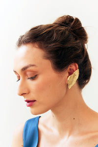 bloom earcuff earrings  studio metallurgy bloom collection