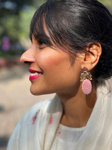 Opal & Bird Earrings