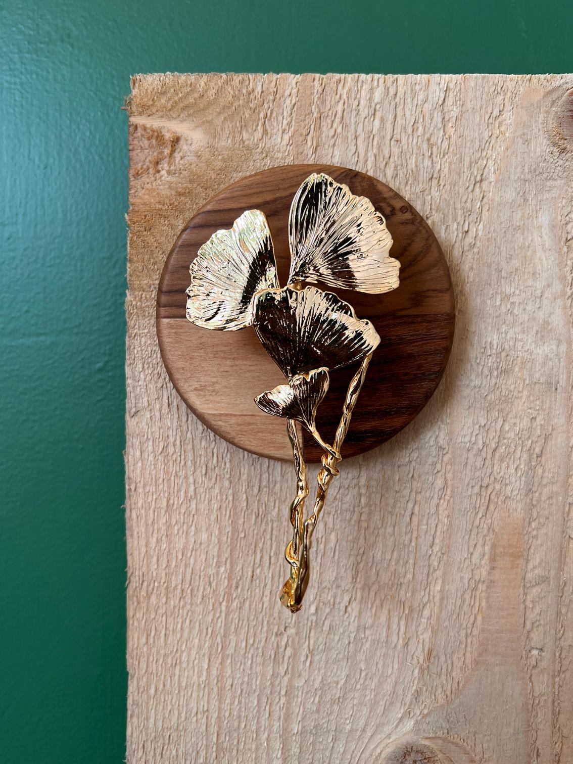 Gingko Cluster Wall Hook