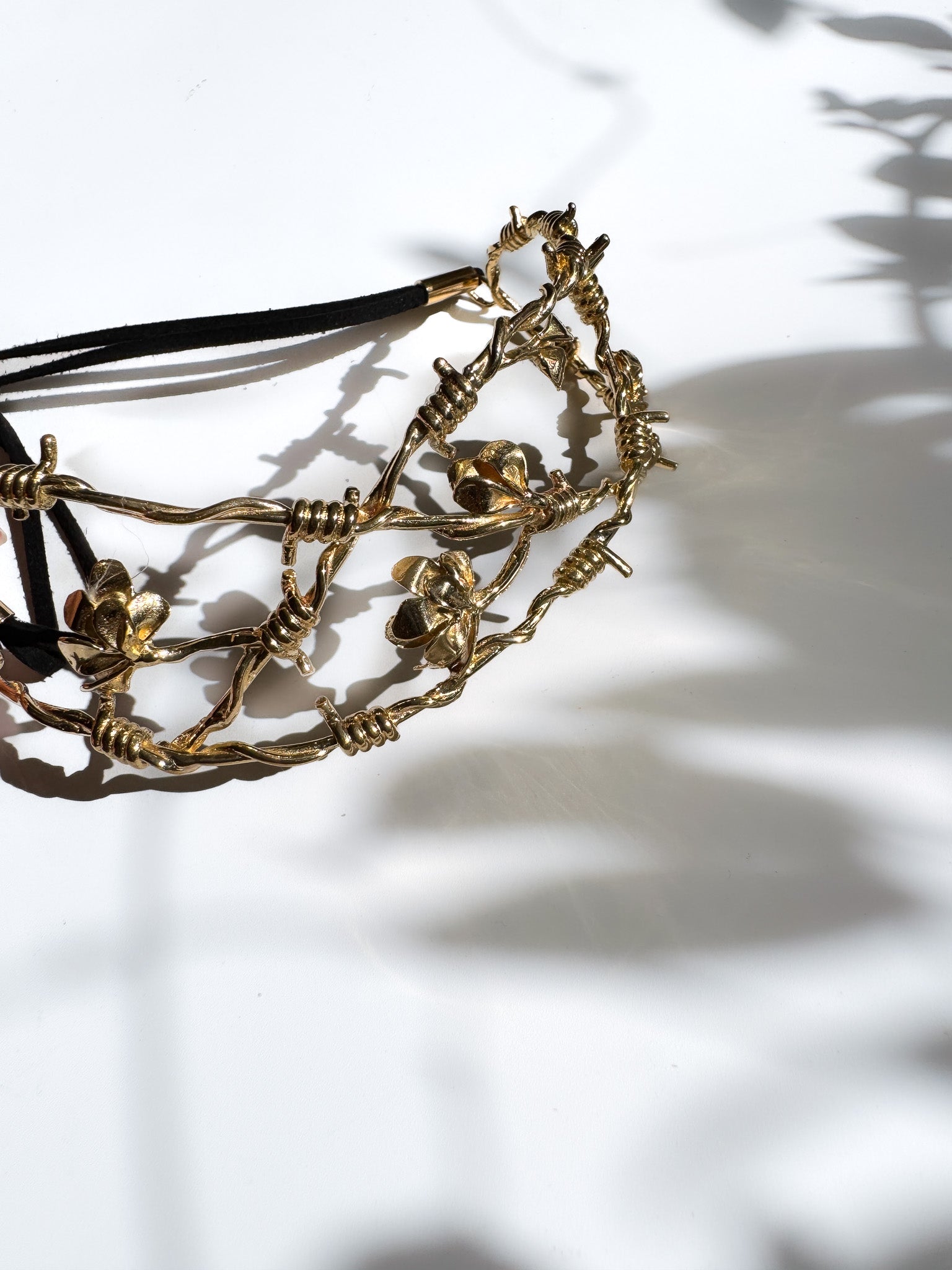 Floral Barbed Choker