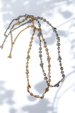 Heart & Pebble Chain – STUDIO METALLURGY
