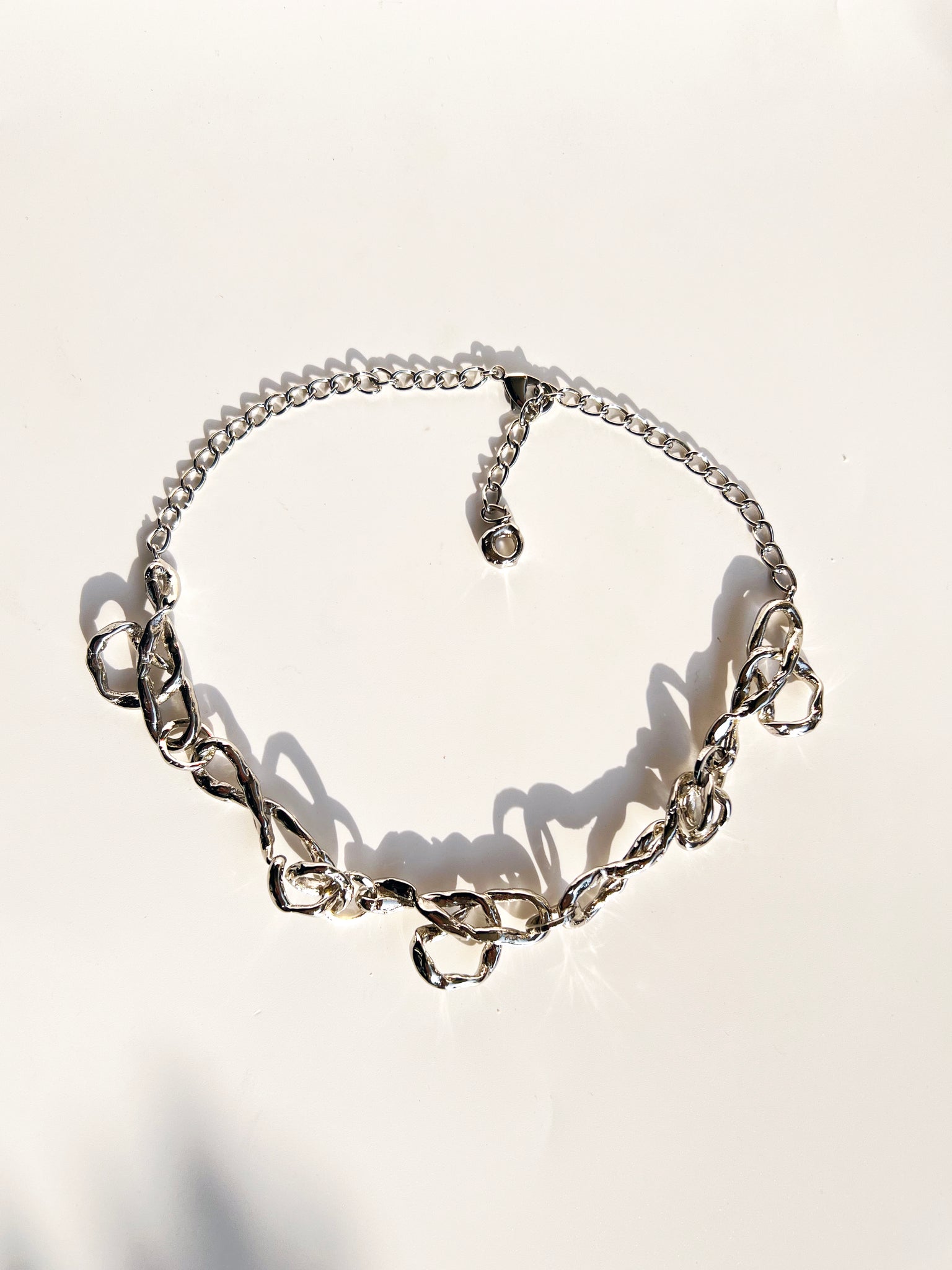 Reborn - Knotty Link Necklace