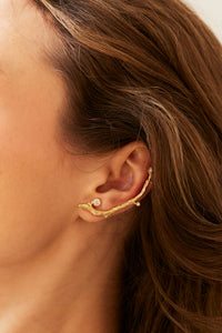 thorn earrings earcuffs studio metallurgy bloom collection