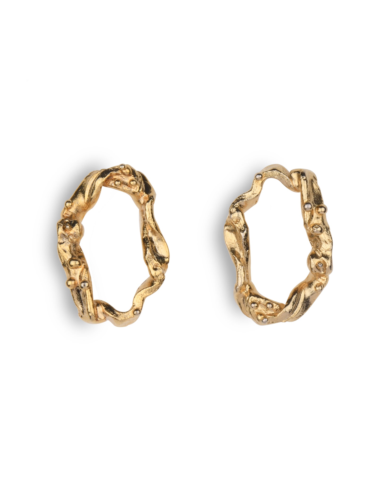 Coral Loop Studs Studio Metallaurgy