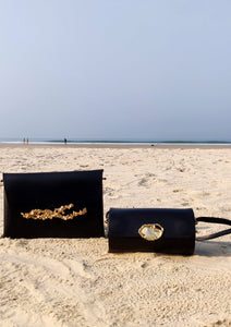 The Rockpool Clutch - Limited Edition Studio Metallurgy Leather