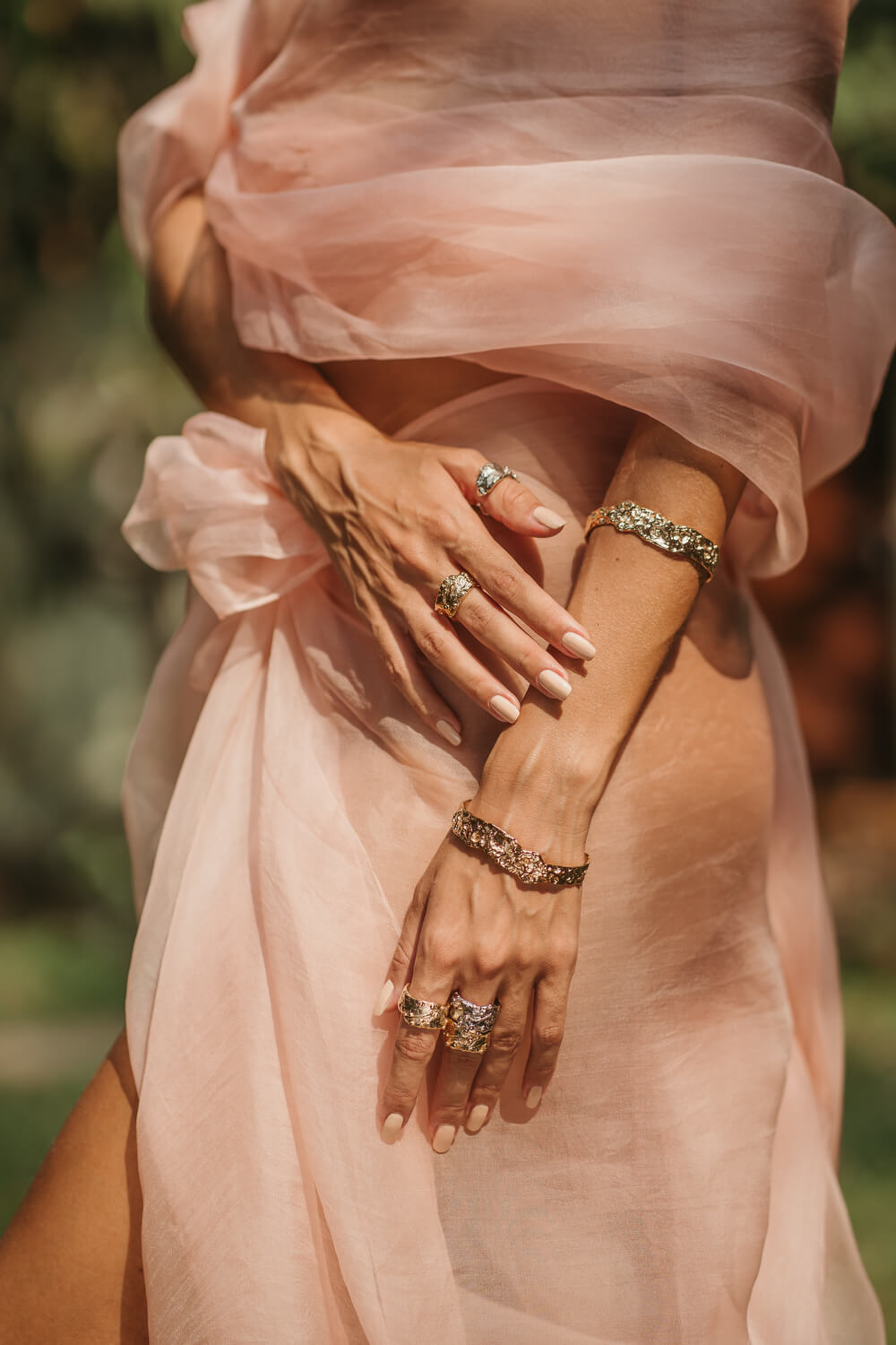 Coral Bed Bangles Studio Metallurgy