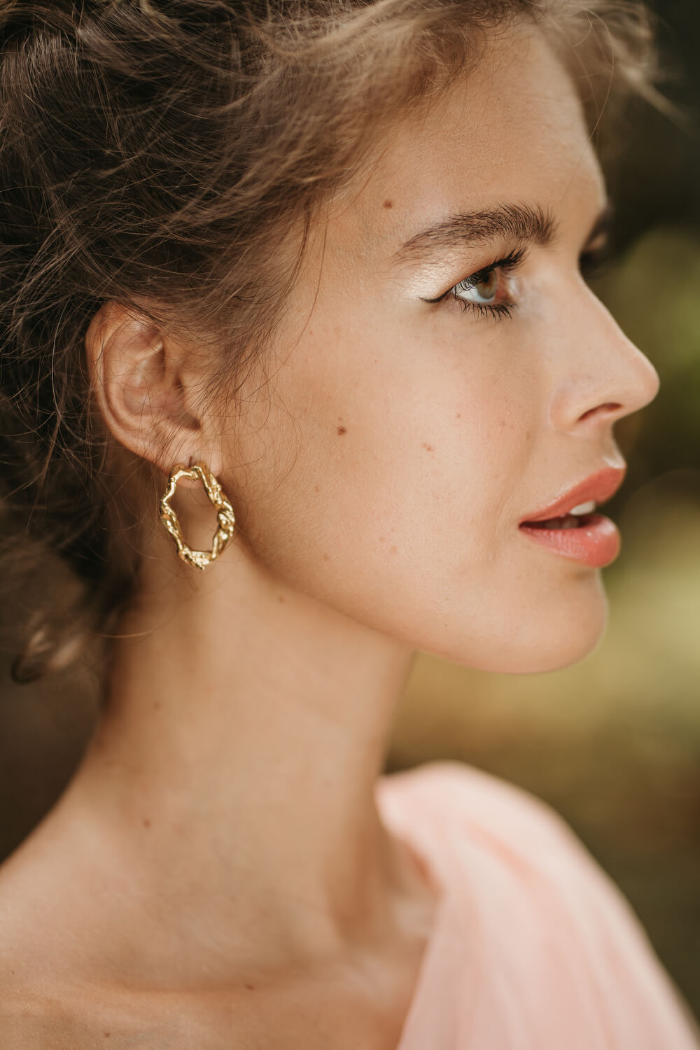 Coral Loop Studs Studio Metallaurgy