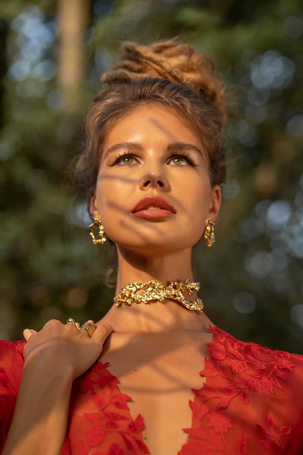 Classic Coral Choker Studio Metallurgy