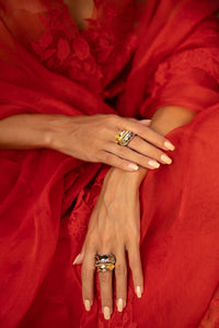 Coral Curve ring Studio Metallurgy