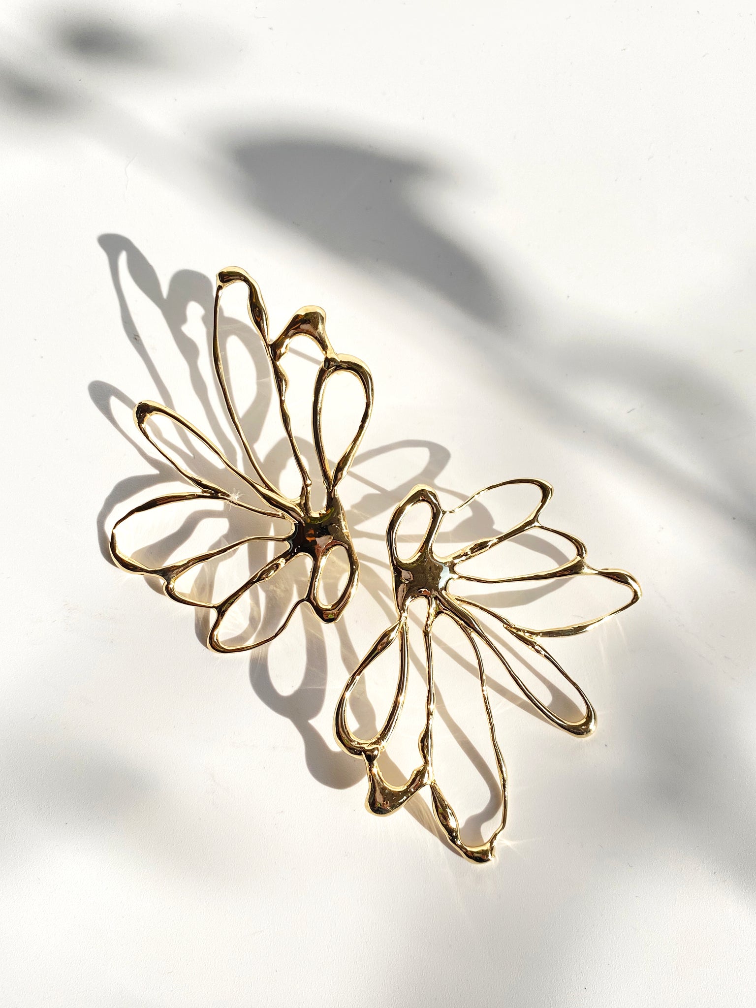 Studio metallurgy earrings 