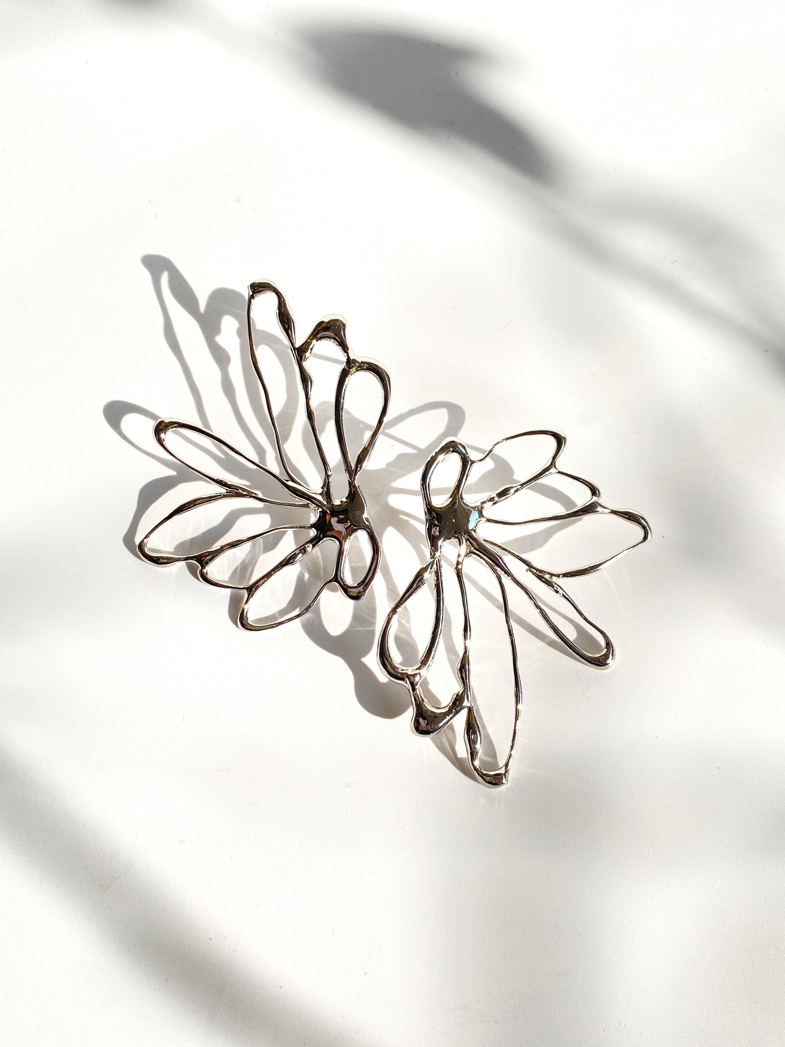 Studio metallurgy earrings 