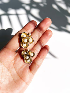 real pearls keshi pearls barnacle studs studio metallurgy