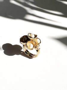 Studio Metallurgy Pearl ring