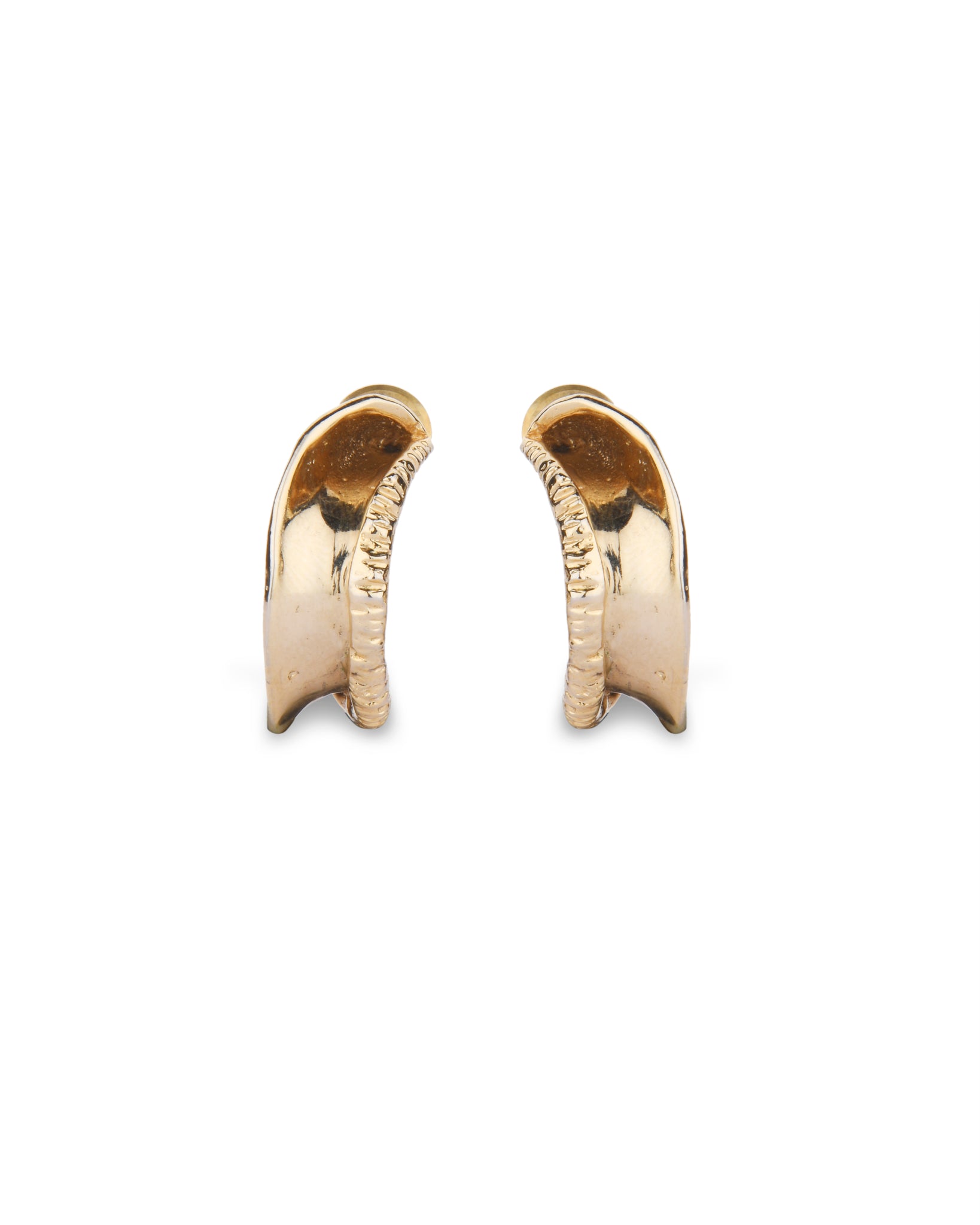 coral curve earrings studio metallurgy