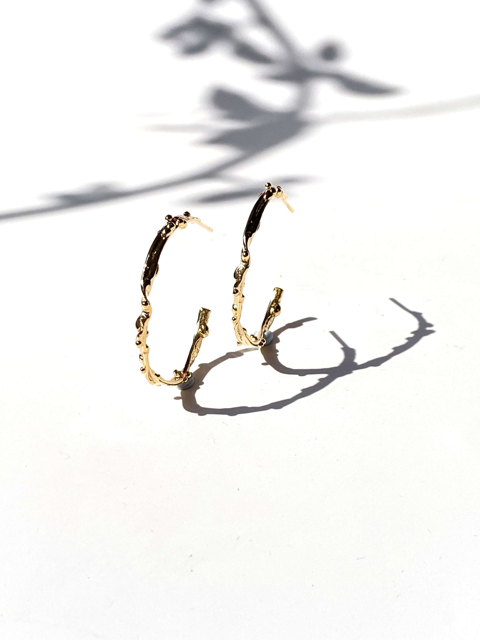 dew drop earrings reborn collection studio metallurgy