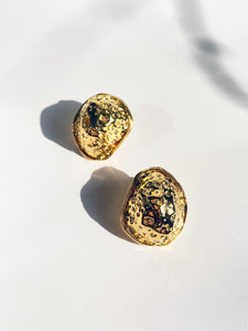 studio metallurgy reborn collection dimple earrings