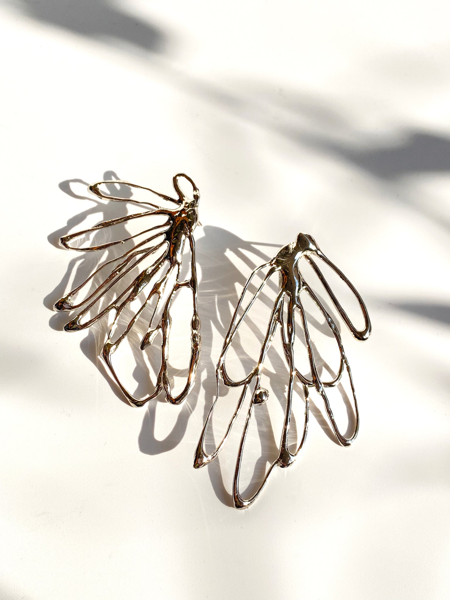 Firefly Earrings Studio Metallurgy Scribble Collection