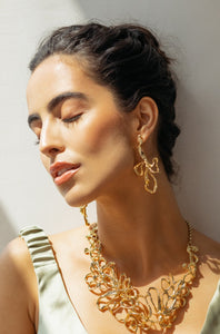 Frida Kahlo Earrings Studio Metallurgy
