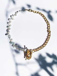 Ivory & Gold Necklet Studio Metallurgy