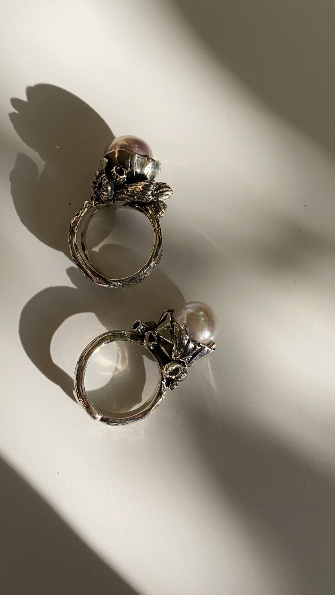 The Encrusted Pearl Ring