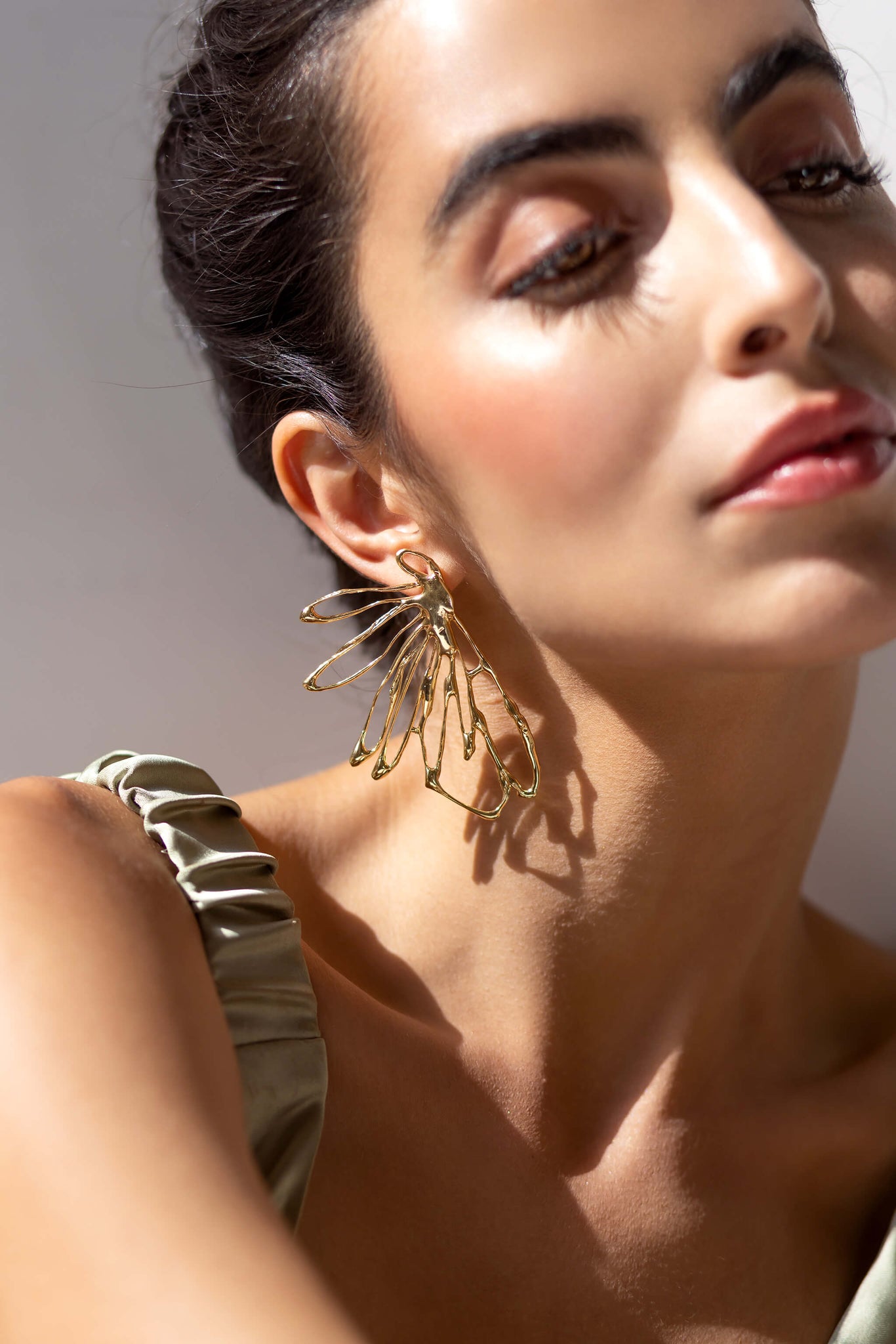 Firefly Earrings Studio Metallurgy Scribble Collection