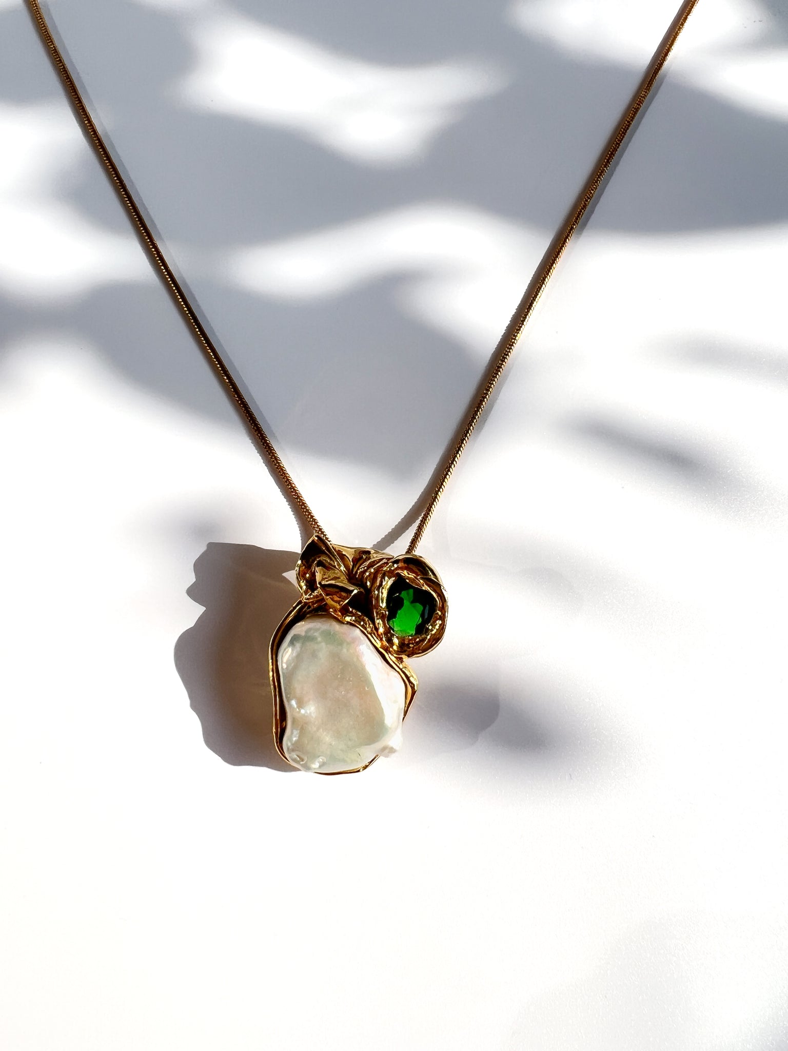 Baroque Pearl Pendant // 23