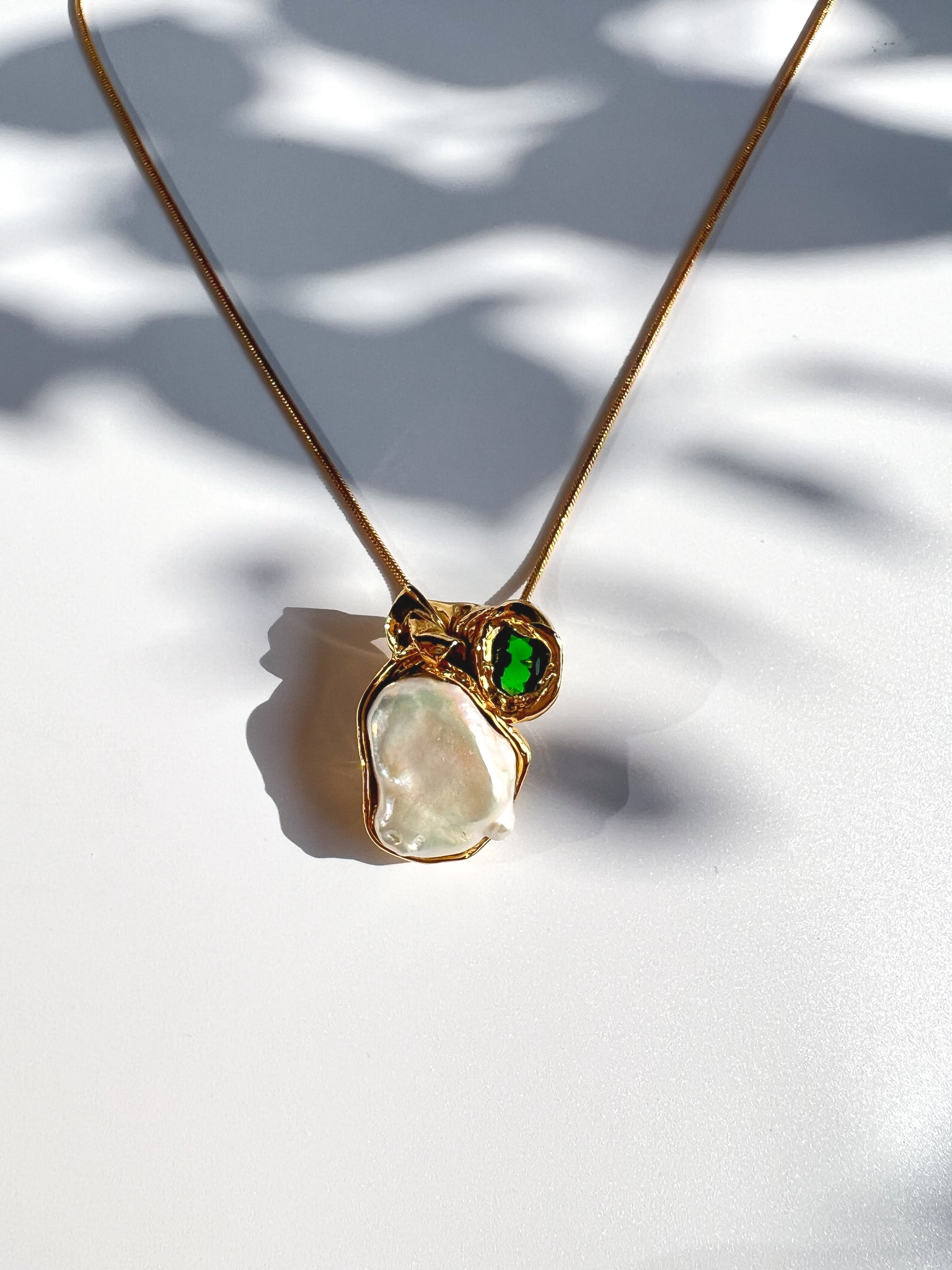 Baroque Pearl Pendant // 23