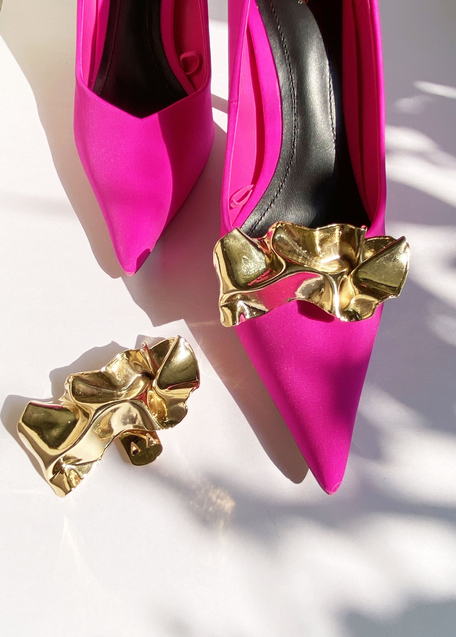 stiletto cuffs heels cuffs heel clip ons studio metallurgy