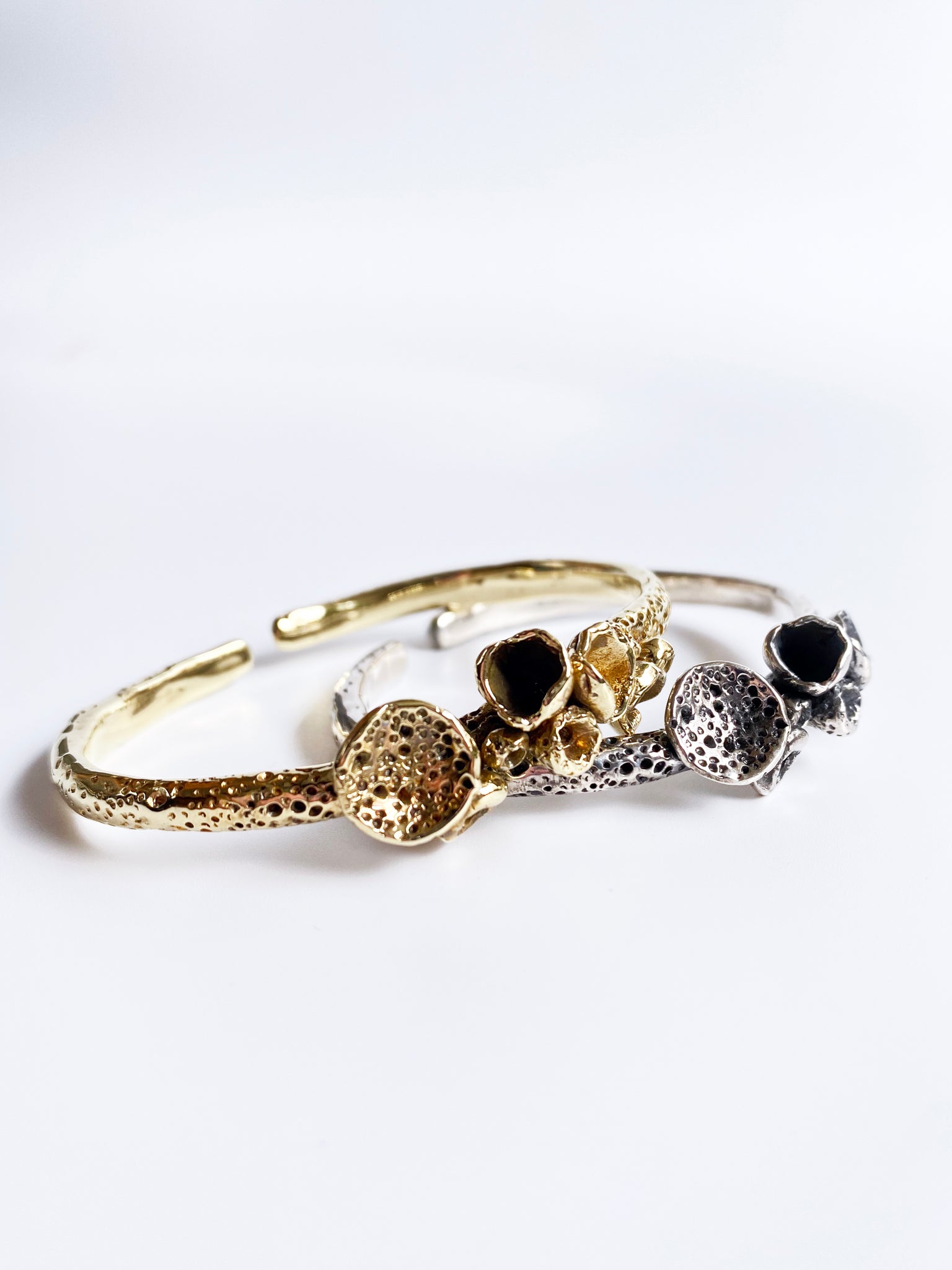 The Coral Talisman Bangle