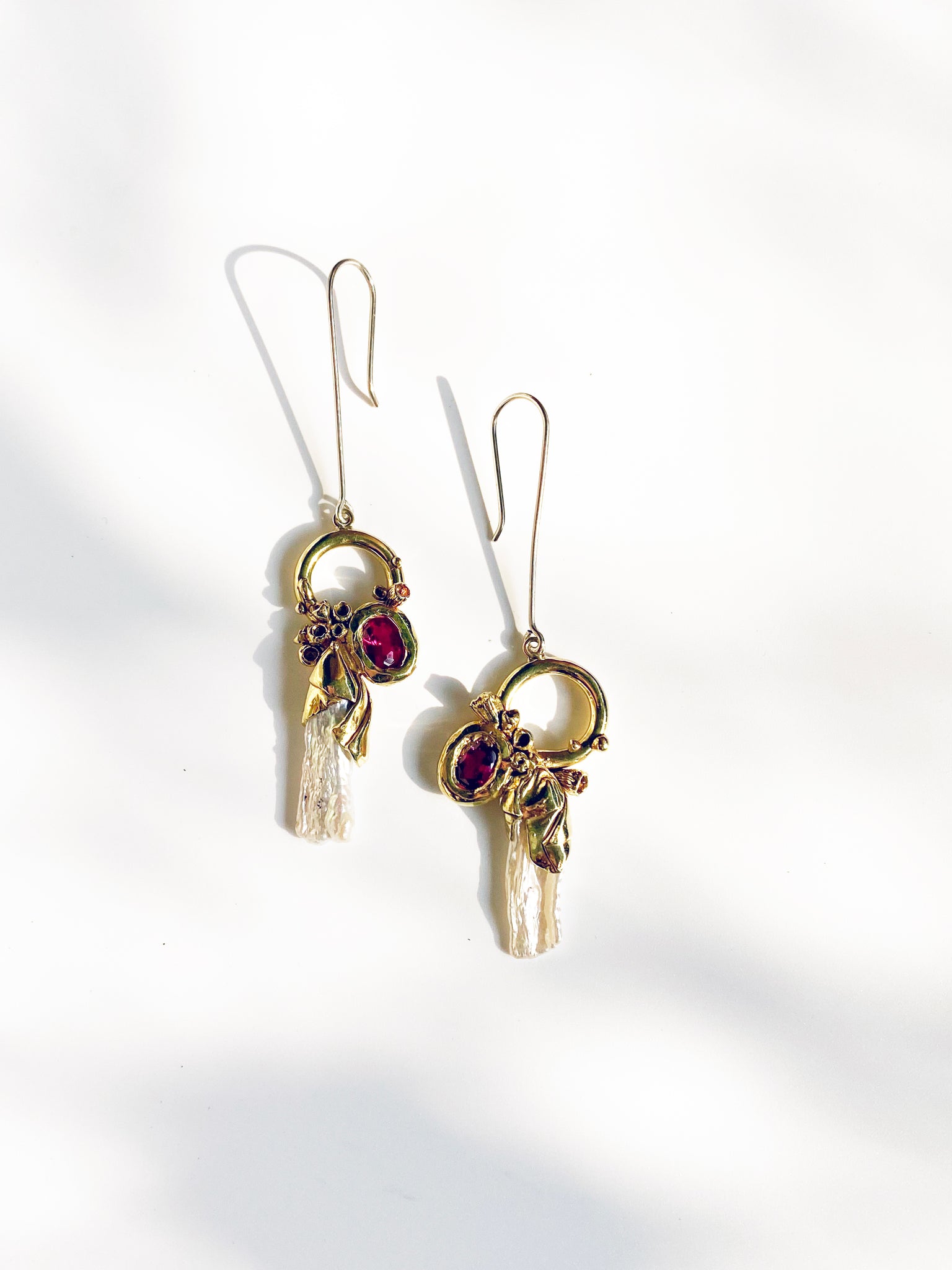 Limited Edition Studio Metallurgy Silver Earrings