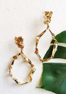 Kinoko Hanna Hoops Studio Metallurgy Danglers Mettalurgy
