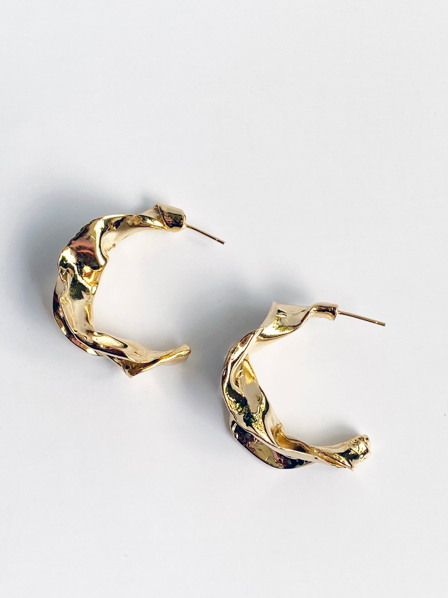 passion hoops studio metallurgy earrings