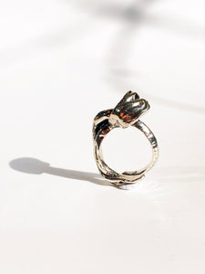 Sterling Silver Knotty Ring