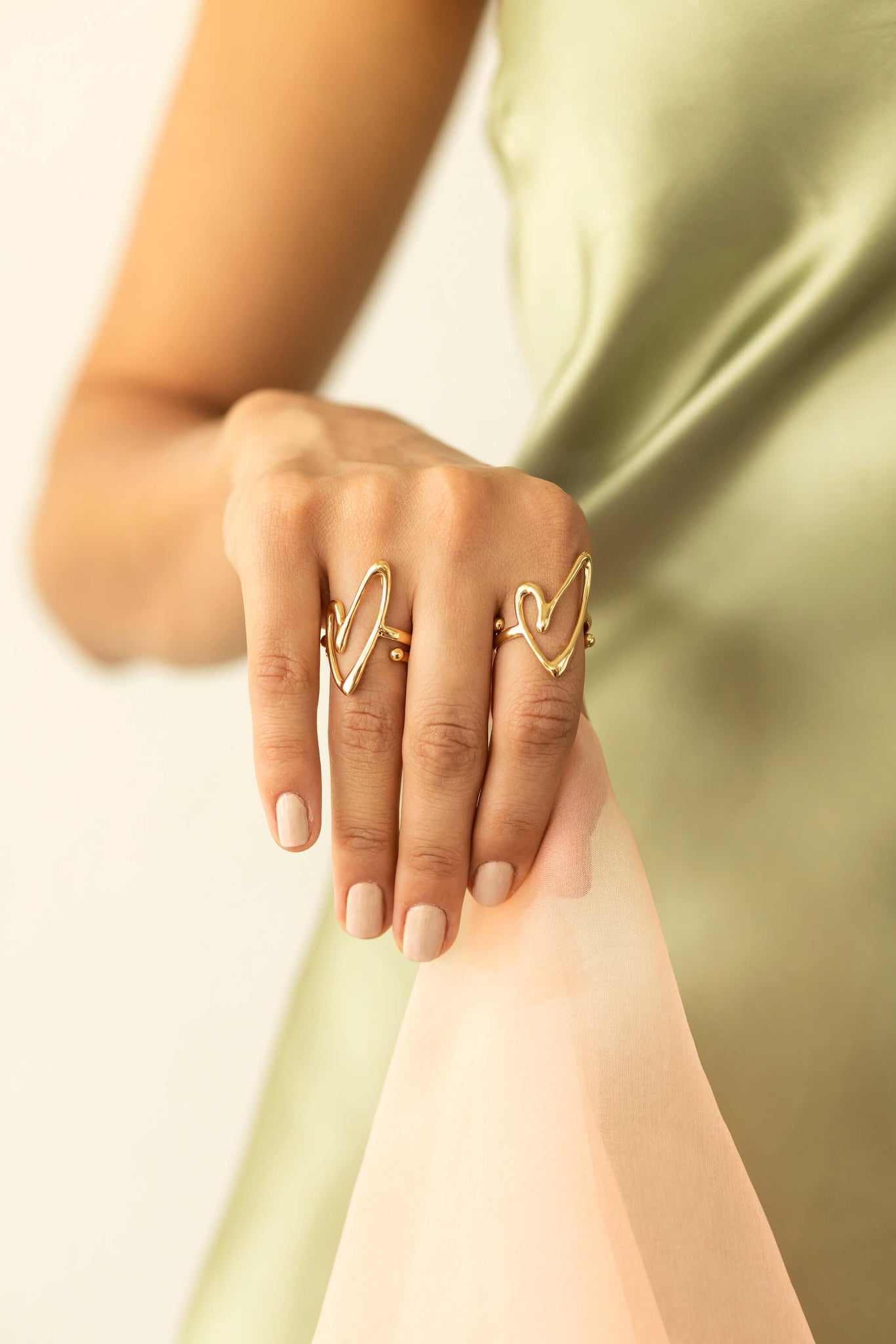 little heart ring scribble collection studio metallurgy