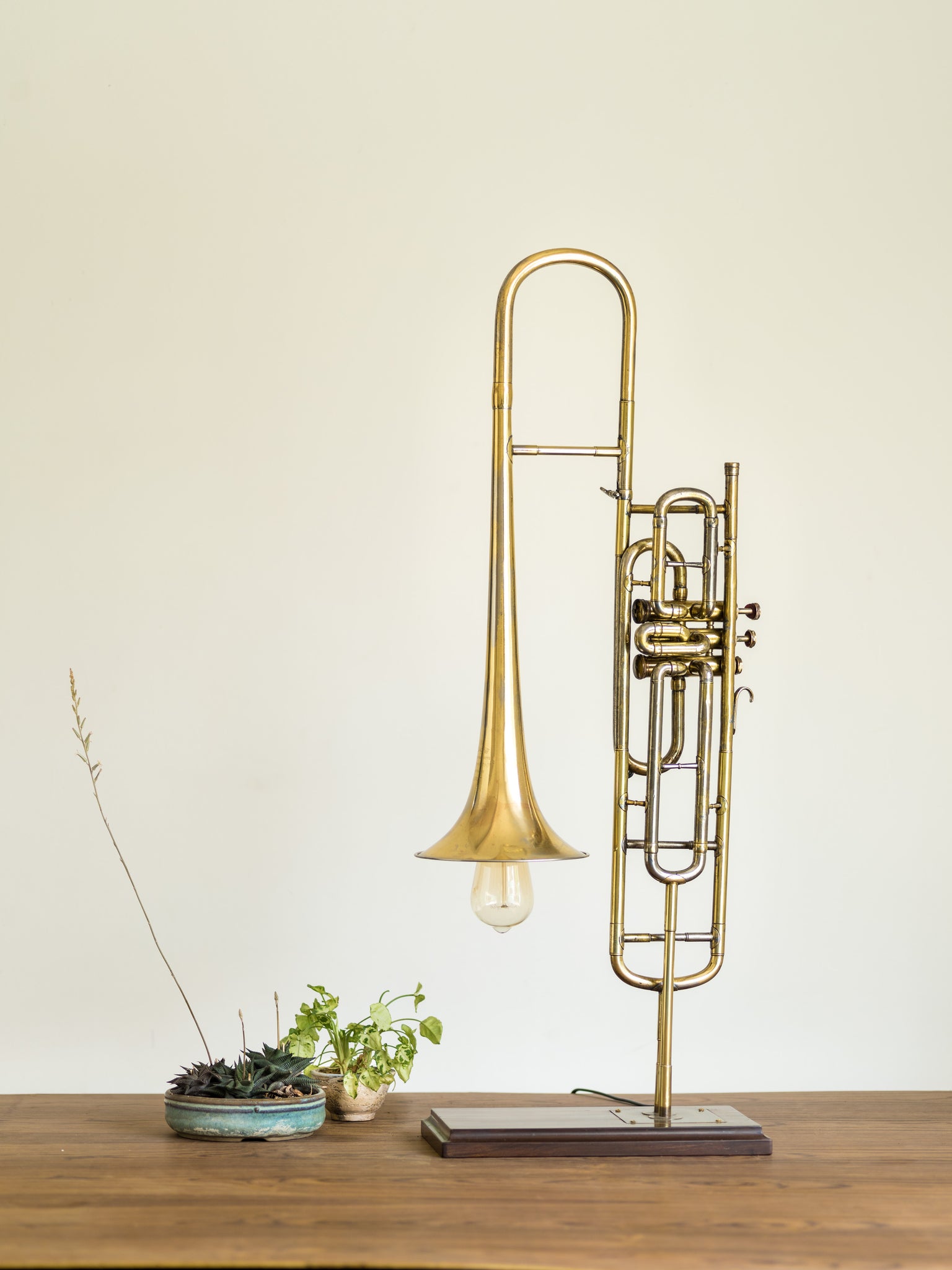 Trombone Lamp