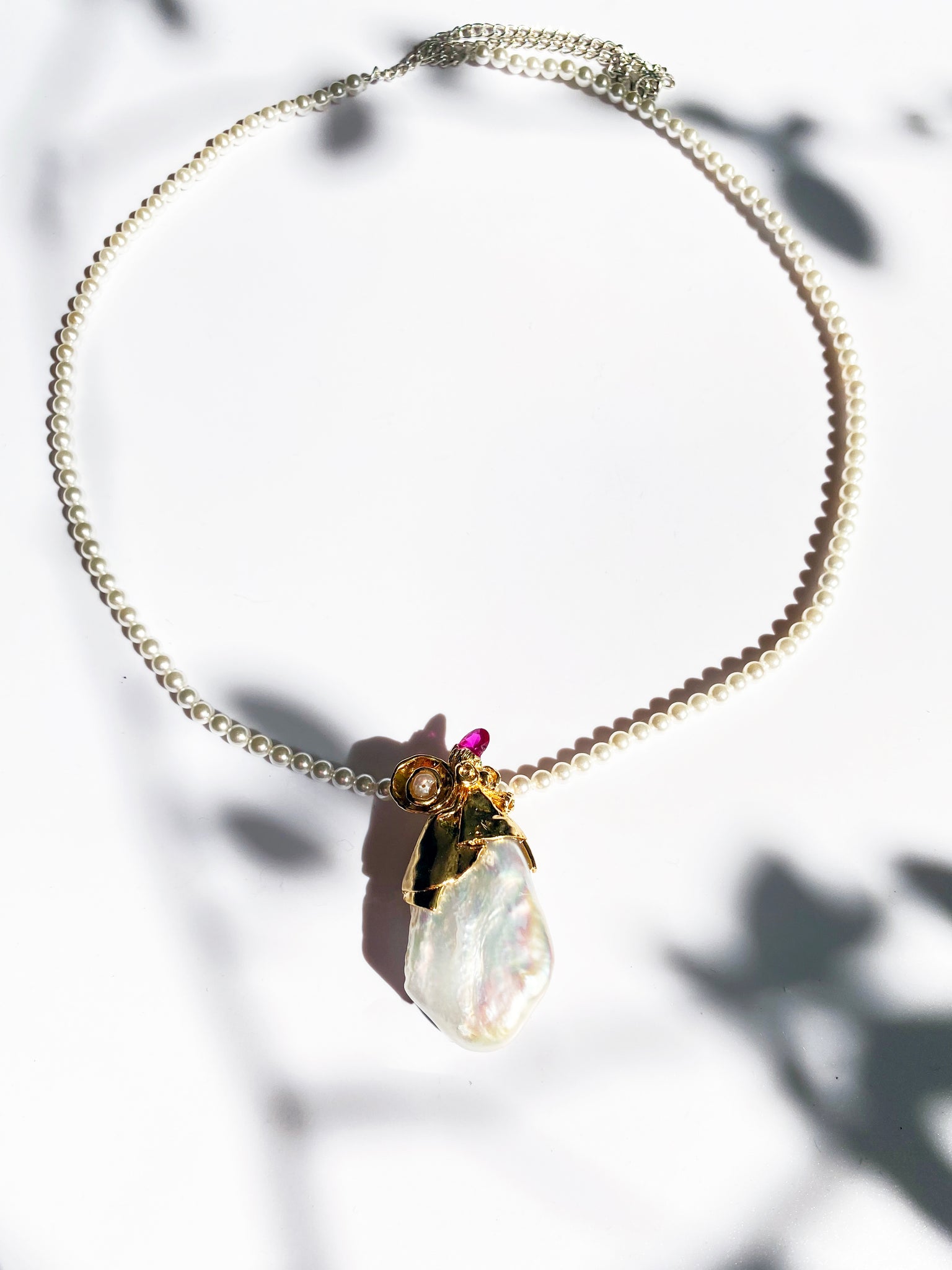 Studio Metallurgy Pearl Pendant