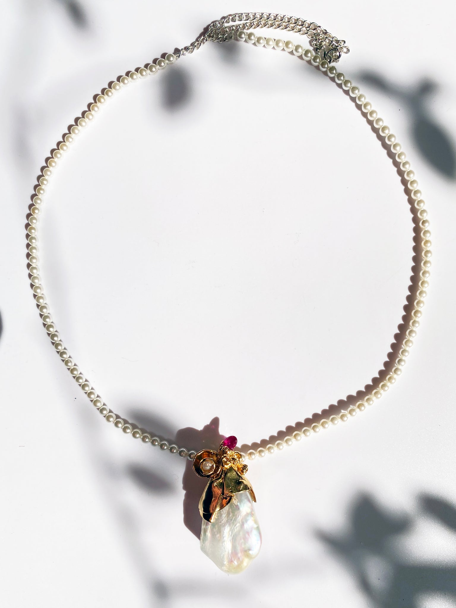 Studio Metallurgy Pearl Pendant