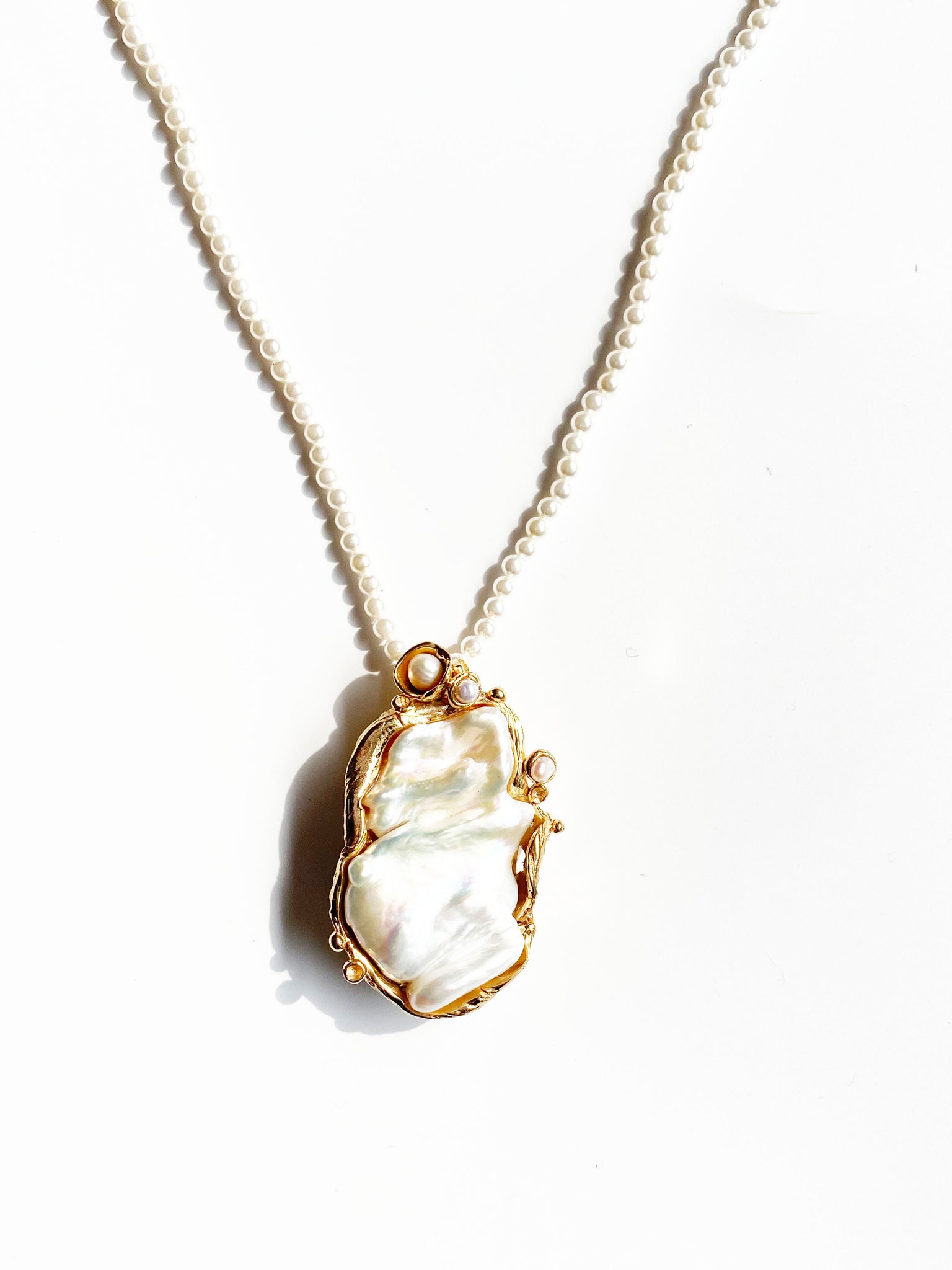 pearl pendant studio metallurgy