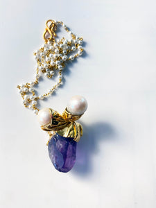 Baroque Pearl Pendant // 12