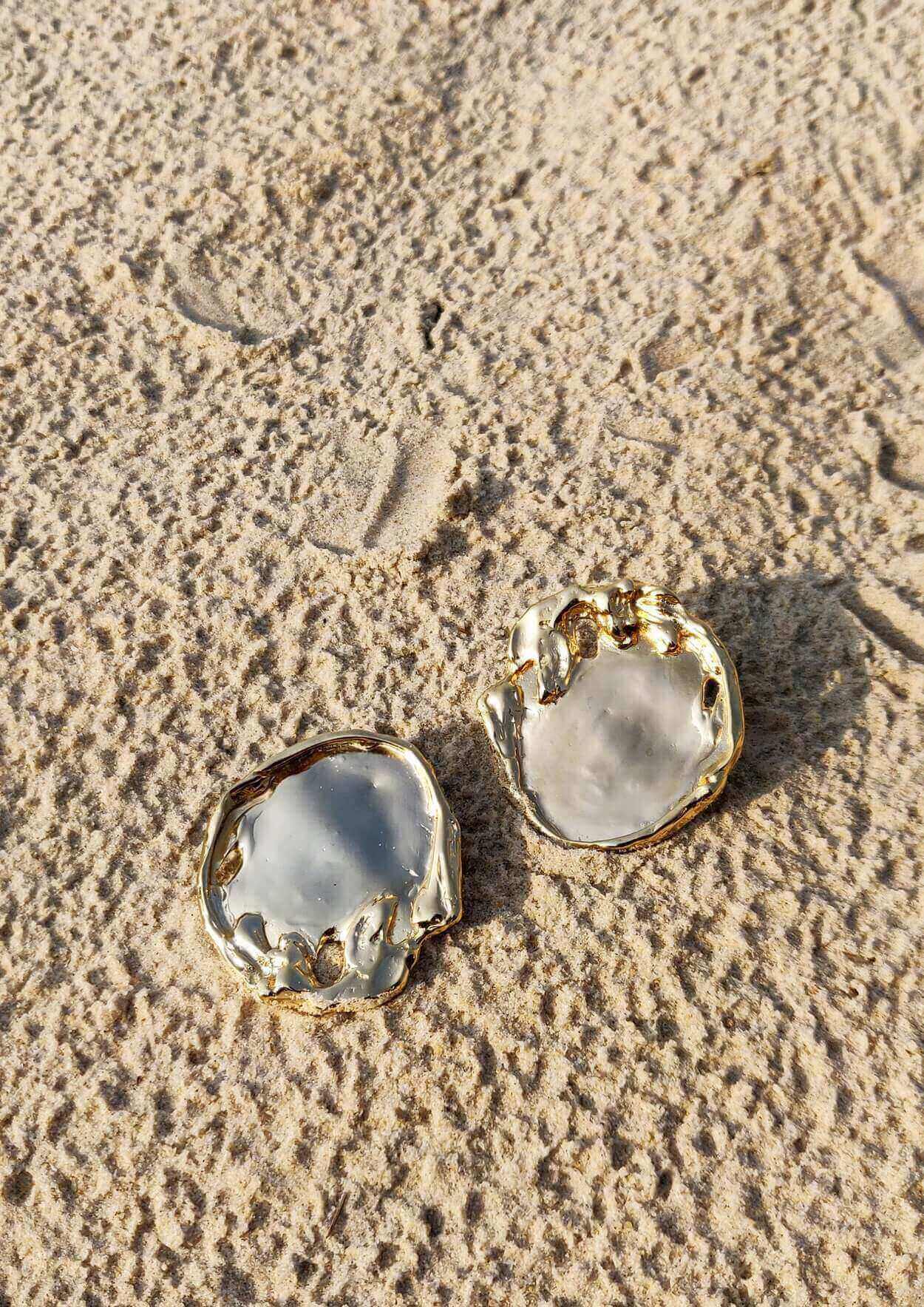 rockpool midi earrings studio metallurgy reborn collection