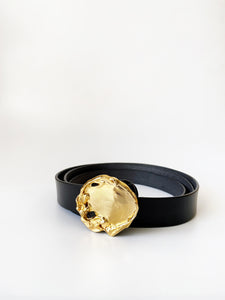 Studio Metallurgy Rock Pool Leather Belt