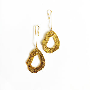 Kinoko Shroom Loop Earrings Studio Metallurgy Mettalurgy Danglers