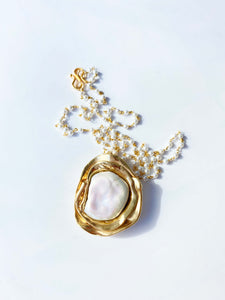 Baroque Pearl Pendant // 13