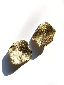 Kinoko Textured Earrings Studio Metallurgy Mettalurgy Studs