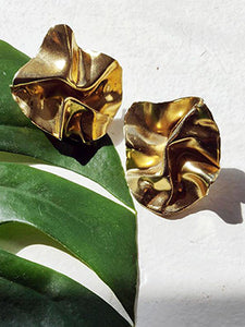 Coral Floral Earrings Studio Metallurgy