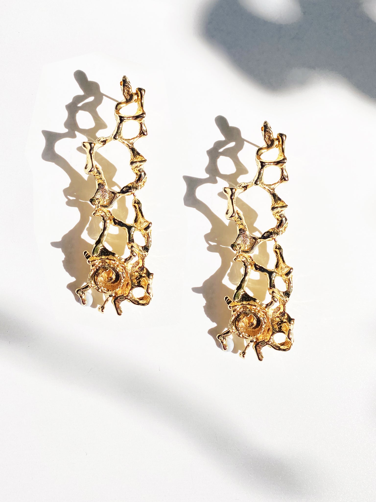 Queens Earrings Studio Metallurgy